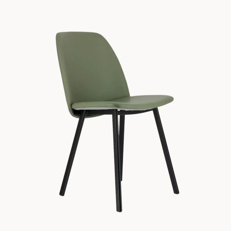Perfecta Olivia Chaise tendance rembourrée en simili avec pieds en métal> Chaise De Cuisine|Chaise De Salle à Manger