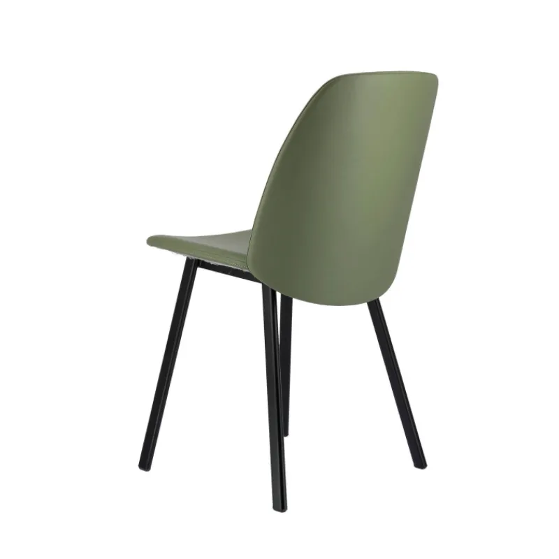 Perfecta Olivia Chaise tendance rembourrée en simili avec pieds en métal> Chaise De Cuisine|Chaise De Salle à Manger