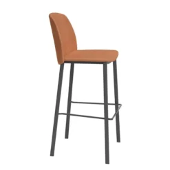 Perfecta Olivia Tabouret de bar tendance rembourré en simili> Tabouret De Bar (assise +/- 80 Cm)