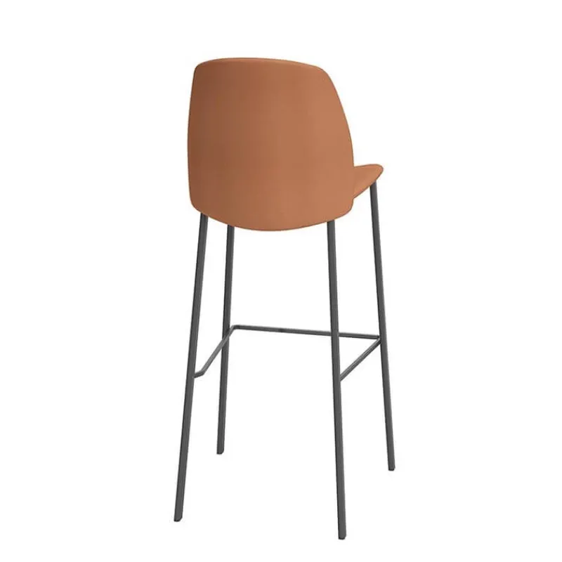 Perfecta Olivia Tabouret de bar tendance rembourré en simili> Tabouret De Bar (assise +/- 80 Cm)