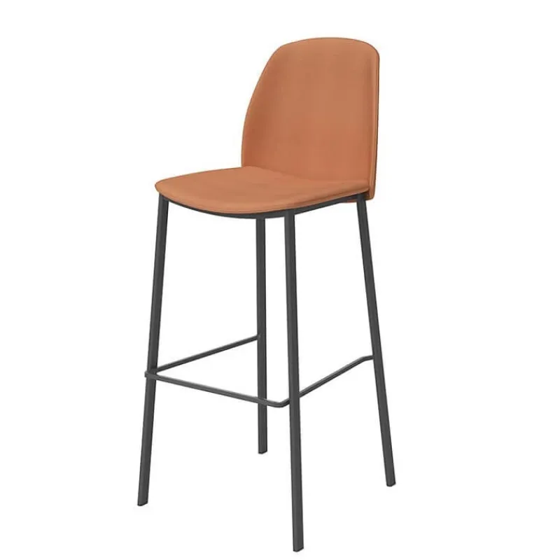 Perfecta Olivia Tabouret de bar tendance rembourré en simili> Tabouret De Bar (assise +/- 80 Cm)
