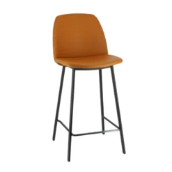 Perfecta Olivia Tabouret snack tendance en simili rembourré> Tabouret Snack (assise +/- 65 Cm)|Tabouret De Bar (assise +/- 80 Cm)