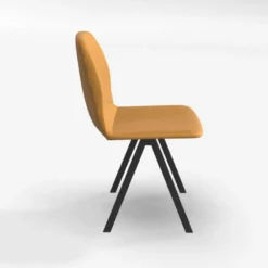 Perfecta Ona Chaise de salle à manger moderne en tissu><noscript><img width=