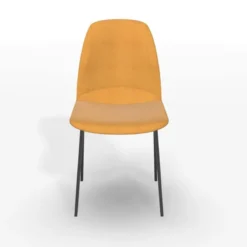 Perfecta Ona Chaise de salle à manger moderne en tissu><noscript><img width=