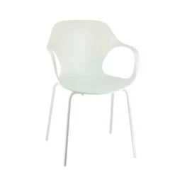 OPS ! Connubia© Fauteuil design italien empilable en polypropylène avec pieds en métal><noscript><img width=