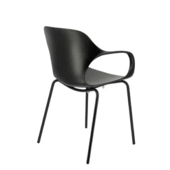 OPS ! Connubia© Fauteuil design italien empilable en polypropylène avec pieds en métal><noscript><img width=