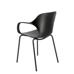 OPS ! Connubia© Fauteuil design italien empilable en polypropylène avec pieds en métal><noscript><img width=