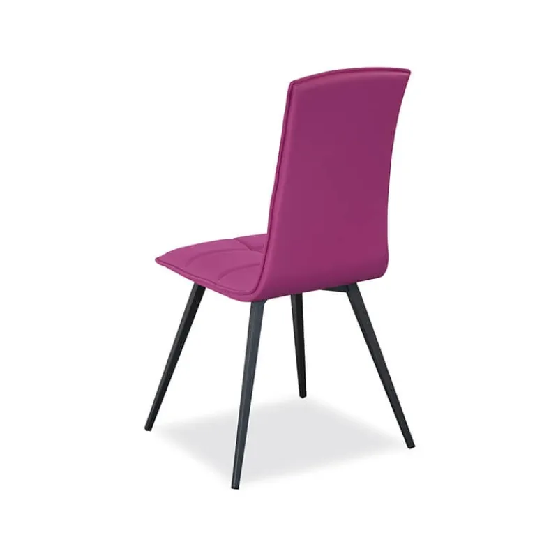Europea Oregon Chaise matelassée italienne avec pieds en métal> Chaise De Cuisine|Chaise De Salle à Manger