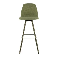 Perfecta Osaka Tabouret de bar moderne en tissu et pieds en métal> Tabouret De Bar (assise +/- 80 Cm)