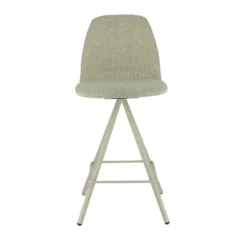 Perfecta Osaka Tabouret snack moderne en tissu et pieds métal> Tabouret Snack (assise +/- 65 Cm)|Tabouret De Bar (assise +/- 80 Cm)