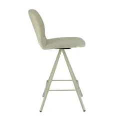 Perfecta Osaka Tabouret snack moderne en tissu et pieds métal><noscript><img width=