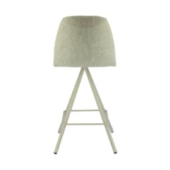 Perfecta Osaka Tabouret snack moderne en tissu et pieds métal><noscript><img width=