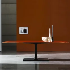 Sovet Italia Palace Sovet® Table de salle à manger design rectangulaire en verre> Table De Salle à Manger