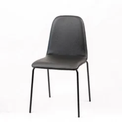 Sessio Pandora Chaise moderne rembourrée avec pieds métal> Chaise De Cuisine|Chaise De Salle à Manger
