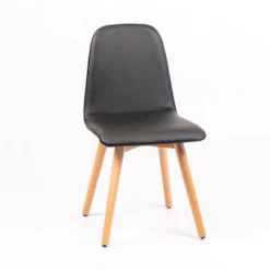 Sessio Pandora Chaise rembourrée avec pieds coniques en bois> Chaise De Cuisine|Chaise De Salle à Manger