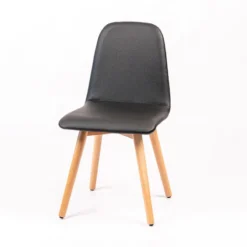 Sessio Pandora Chaise rembourrée avec pieds coniques en bois> Chaise De Cuisine|Chaise De Salle à Manger