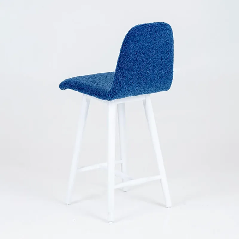 Sessio Pandora Tabouret snack en tissu et pieds en bois massif> Tabouret Snack (assise +/- 65 Cm)|Tabouret De Bar (assise +/- 80 Cm)