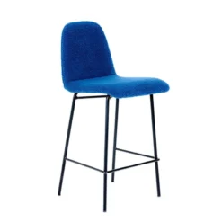 Sessio Pandora Tabouret snack en tissu et pieds en métal> Tabouret Snack (assise +/- 65 Cm)|Tabouret De Bar (assise +/- 80 Cm)