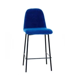 Sessio Pandora Tabouret snack en tissu et pieds en métal><noscript><img width=