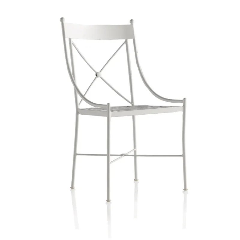 Jayso Paris Chaise de jardin style provençal en métal> Chaise De Jardin
