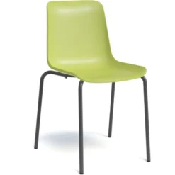 Perfecta Paris Chaise empilable en polypropylène et métal><noscript><img width=
