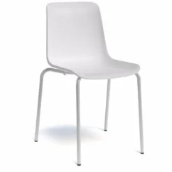 Perfecta Paris Chaise empilable en polypropylène et métal><noscript><img width=