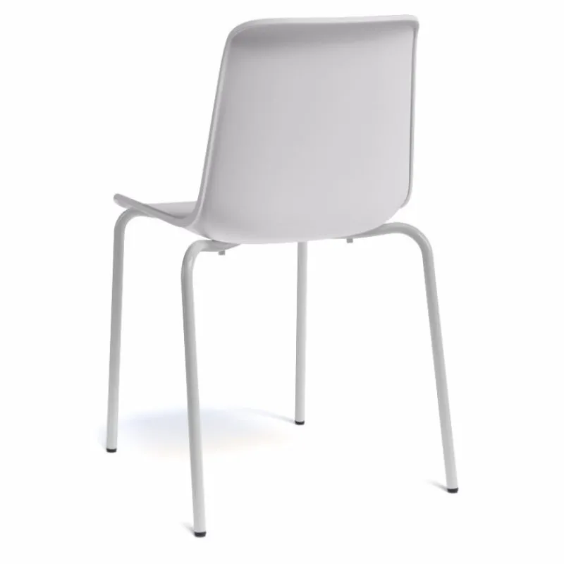Perfecta Paris Chaise empilable en polypropylène et métal> Chaise De Cuisine