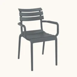 Paris Fauteuil moderne empilable en polypropylène><noscript><img width=