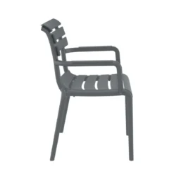 Paris Fauteuil moderne empilable en polypropylène><noscript><img width=