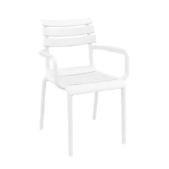 Paris Fauteuil moderne empilable en polypropylène><noscript><img width=