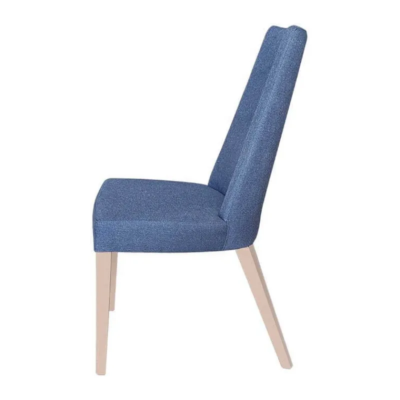 Lujosa Park Chaise contemporaine en tissu et pieds bois> Chaise De Salle à Manger|Chaise Salon
