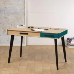 Dasras Paul Bureau en bois avec tiroirs> Bureau
