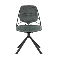 PaulineChaise design confortable pivotante en tissu><noscript><img width=