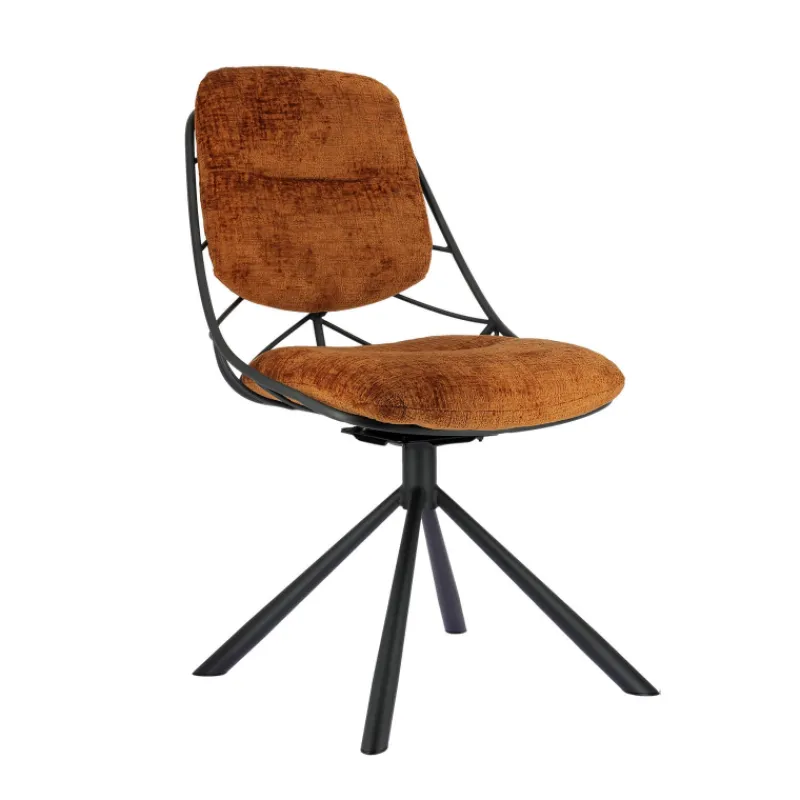 PaulineChaise design confortable pivotante en tissu> Chaise De Bureau|Chaise De Salle à Manger