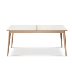Dasras Paul Table extensible en bois et en céramique><noscript><img width=