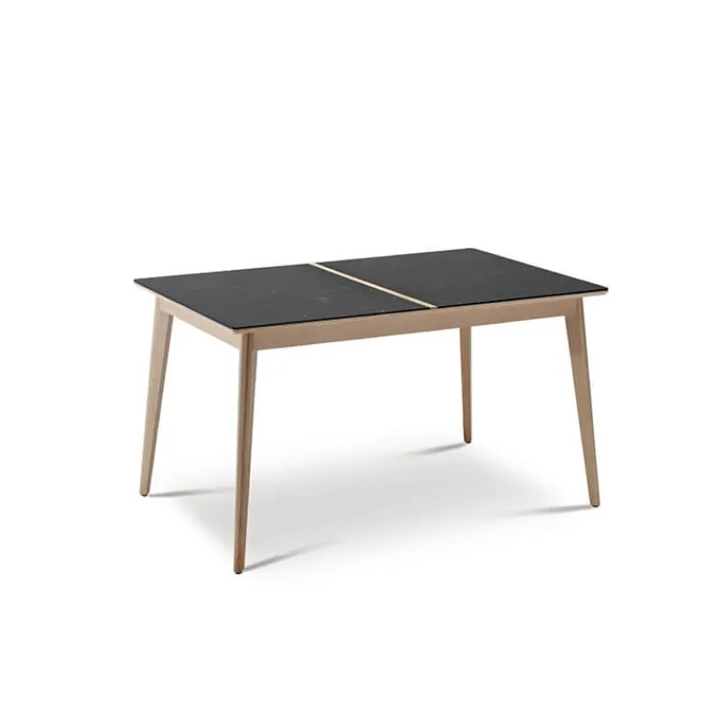 Dasras Paul Table à manger scandinave en bois et céramique> Table De Salle à Manger