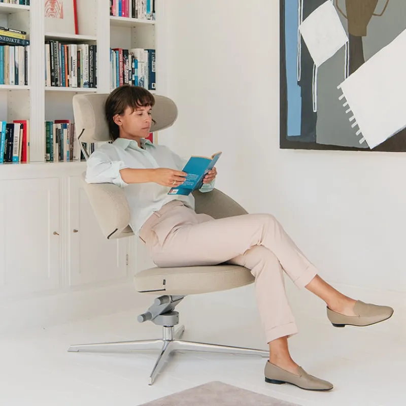 Varier Peel ® Fauteuil de relaxation design en tissu> Fauteuil De Salon