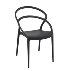 Pia Chaise de jardin tendance empilable en polypropylène> Chaise De Jardin