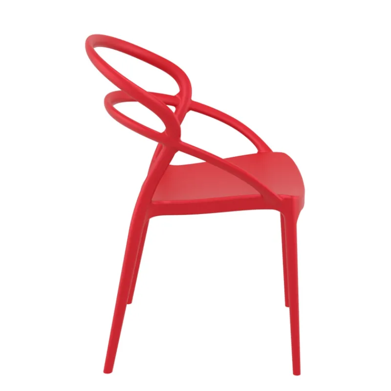 Pia Chaise de jardin tendance empilable en polypropylène> Chaise De Jardin