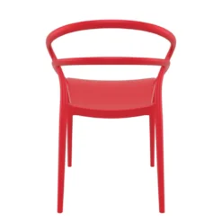 Pia Chaise de jardin tendance empilable en polypropylène><noscript><img width=