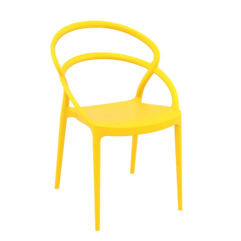 Pia Chaise de jardin tendance empilable en polypropylène> Chaise De Jardin