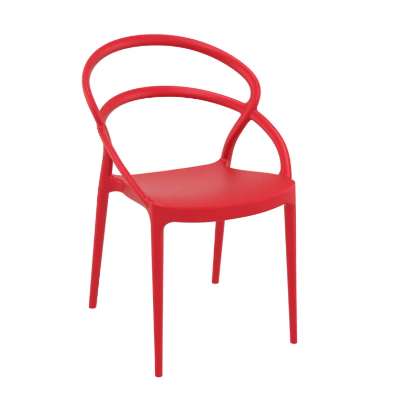 Pia Chaise tendance empilable en polypropylène> Chaise De Cuisine|Chaise De Salle à Manger
