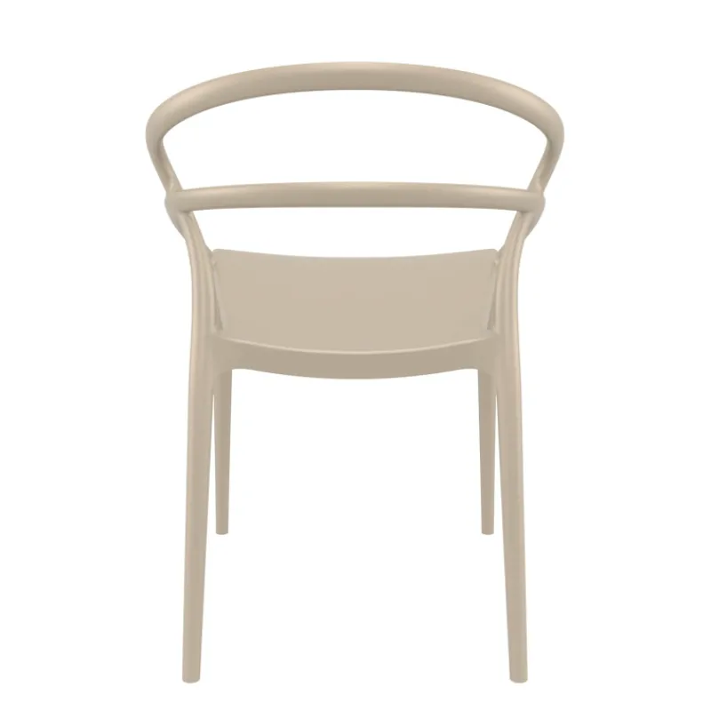 Pia Chaise tendance empilable en polypropylène> Chaise De Cuisine|Chaise De Salle à Manger