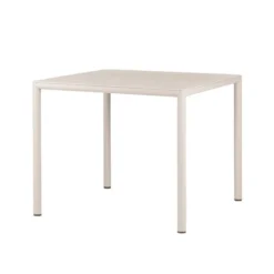 Piave Table de jardin carrée en stratifié avec pieds en aluminium><noscript><img width=