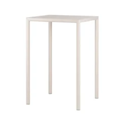 Piave Table de jardin carrée en stratifié avec pieds en aluminium><noscript><img width=