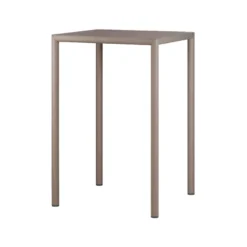 Piave Table de jardin carrée en stratifié avec pieds en aluminium><noscript><img width=