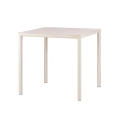 Piave Table de jardin carrée en stratifié avec pieds en aluminium><noscript><img width=