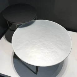 Sovet Italia Piktor Sovet Table basse ronde en verre><noscript><img width=