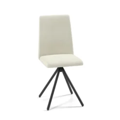 Perfecta Pinot Chaise moderne pivotante en tissu><noscript><img width=