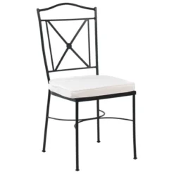 Jayso Pisa Chaise provençale en acier> Chaise De Salle à Manger